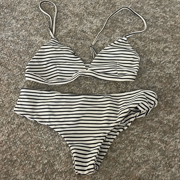 Mikoh Other - MIKOH Striped Bikini